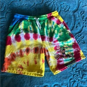 Hot Topic Tie Dye Scooby Doo Shorts